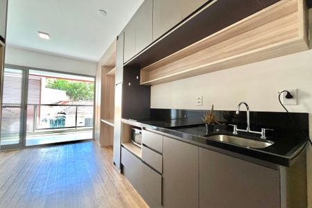 Studio à venda com 26m², 1 quarto e sem vaga Studio à venda com 26m², 1 quarto e sem vagaCozinha