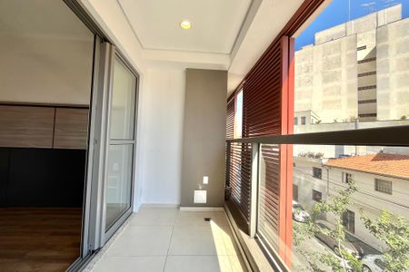 Varanda de kitnet/studio à venda com 1 quarto, 26m² em Mirandópolis, São Paulo