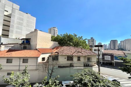 Vista da Varanda de kitnet/studio à venda com 1 quarto, 26m² em Mirandópolis, São Paulo