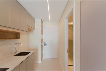 Cozinha de kitnet/studio para alugar com 1 quarto, 25m² em Ipiranga, São Paulo