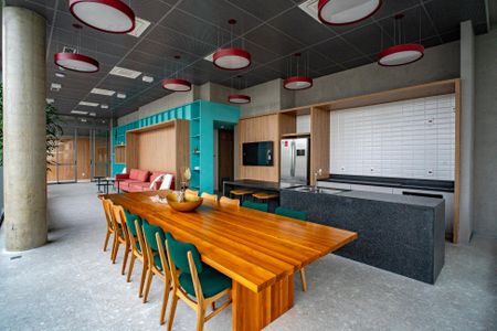 Studio à venda com 46m², 1 quarto e 1 vagaÁrea comum - Salão de festas