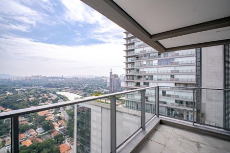 Studio à venda com 46m², 1 quarto e 1 vagaVaranda