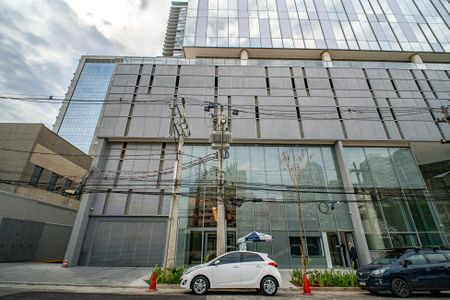 Studio à venda com 46m², 1 quarto e 1 vagaFachada