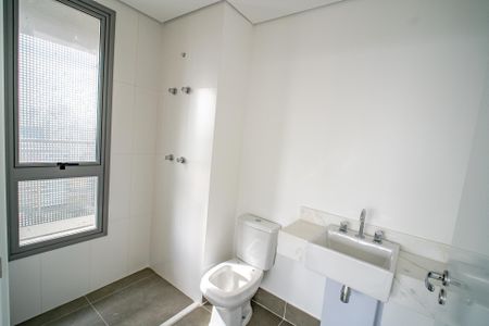 Studio à venda com 46m², 1 quarto e 1 vagaBanheiro