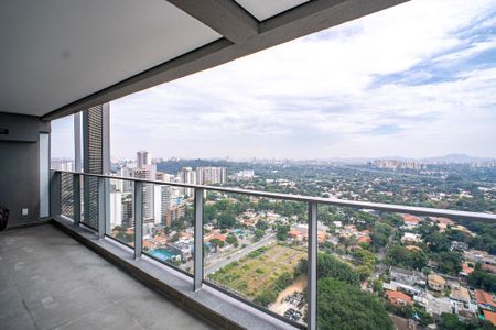 Studio à venda com 46m², 1 quarto e 1 vagaVaranda