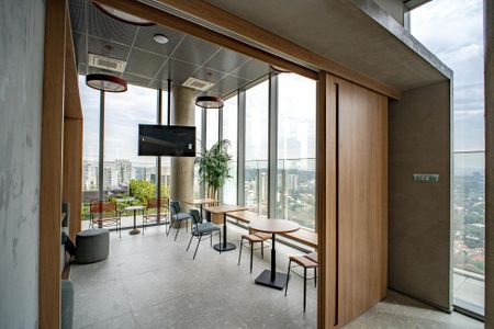Studio à venda com 46m², 1 quarto e 1 vagaÁrea comum - Espaço coworking
