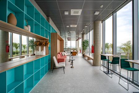 Studio à venda com 46m², 1 quarto e 1 vagaÁrea comum - Salão de festas