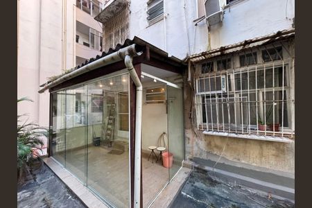 Varanda da Sala de apartamento à venda com 1 quarto, 50m² em Copacabana, Rio de Janeiro