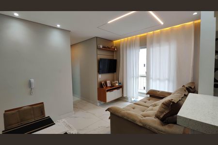 Sala de apartamento para alugar com 2 quartos, 54m² em Tanquinho, Ferraz de Vasconcelos