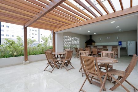 Apartamento para alugar com 42m², 2 quartos e 1 vagaÁrea comum - Churrasqueira 1
