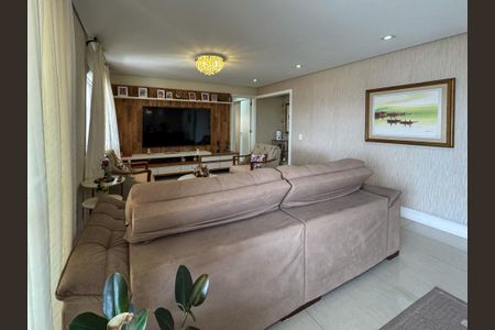 Sala de apartamento para alugar com 3 quartos, 233m² em Jardim, Santo André