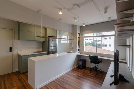 Sala de apartamento à venda com 1 quarto, 40m² em Vila Olímpia, São Paulo