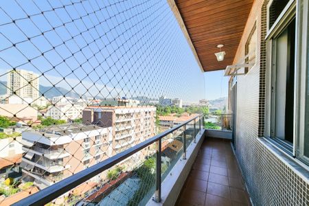 Varanda  de apartamento à venda com 3 quartos, 160m² em Maracanã, Rio de Janeiro