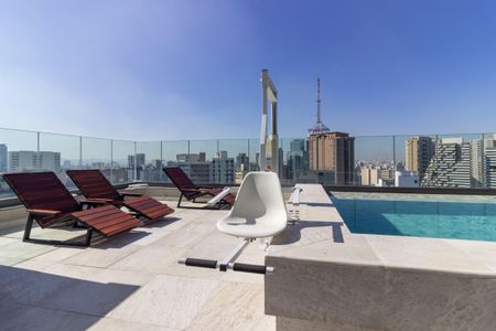 Studio para alugar com 23m², 1 quarto e sem vagaÁrea comum - Piscina