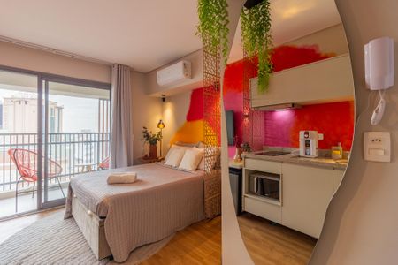 Kitnet/Studio de kitnet/studio para alugar com 1 quarto, 23m² em Paraíso, São Paulo
