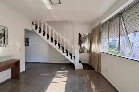 Sala  de apartamento para alugar com 3 quartos, 120m² em Copacabana, Rio de Janeiro