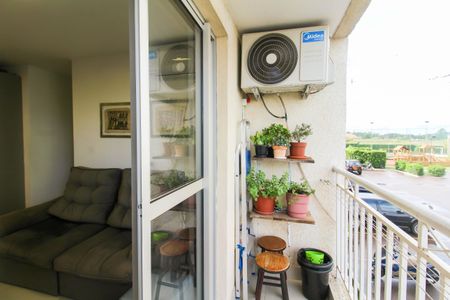 Varanda da Sala de apartamento para alugar com 2 quartos, 47m² em Igara, Canoas