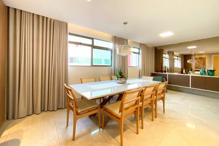 Sala de apartamento à venda com 3 quartos, 106m² em Santo Antônio, Belo Horizonte