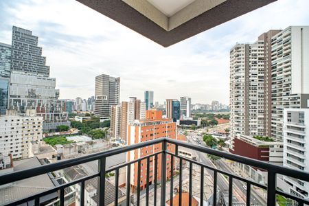 Studio para alugar com 43m², 1 quarto e sem vagaVaranda