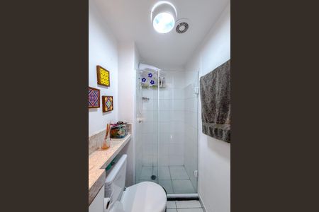 Banheiro de kitnet/studio à venda com 1 quarto, 24m² em Sé, São Paulo