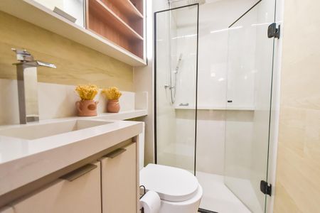 Apartamento para alugar com 36m², 1 quarto e sem vagaBanheiro