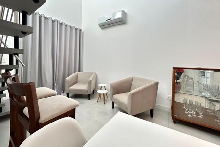 Sala de apartamento para alugar com 1 quarto, 50m² em Lagoa Pequena, Florianópolis