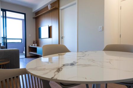 Sala de apartamento para alugar com 1 quarto, 46m² em Jardim Guaruja, Sorocaba