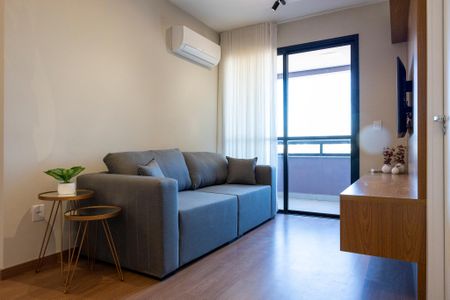 Sala de apartamento para alugar com 1 quarto, 46m² em Jardim Guaruja, Sorocaba
