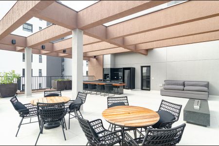 Studio para alugar com 28m², 1 quarto e sem vagaChurrasqueira