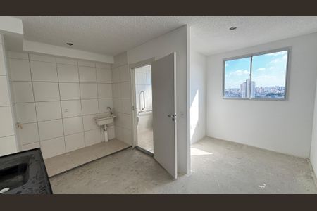 Sala - Sala de Jantar  de apartamento à venda com 1 quarto, 35m² em Santa Maria, Santo André