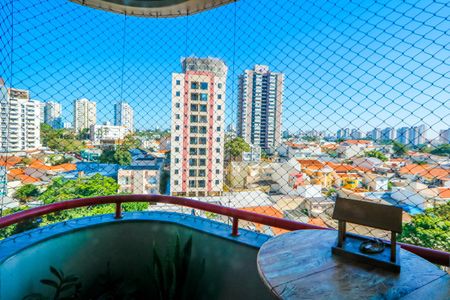 Varanda da sala de apartamento para alugar com 2 quartos, 84m² em Vila Santa Teresa, Santo André