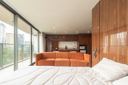 Studio à venda com 54m², 1 quarto e 1 vagaStudio