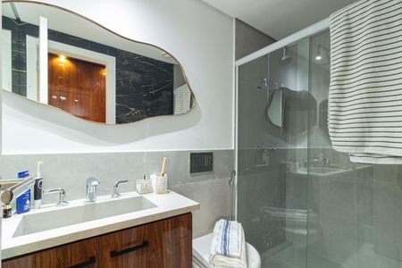 Studio à venda com 54m², 1 quarto e 1 vagaBanheiro