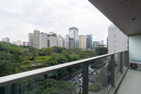 Studio à venda com 54m², 1 quarto e 1 vagaVaranda