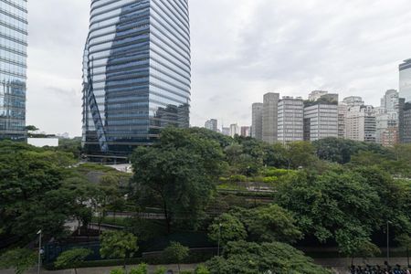 Studio à venda com 54m², 1 quarto e 1 vagaVaranda