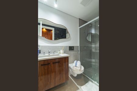 Studio à venda com 54m², 1 quarto e 1 vagaBanheiro