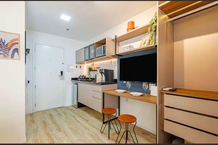 Studio à venda com 21m², 1 quarto e sem vaga Studio à venda com 21m², 1 quarto e sem vagaCozinha
