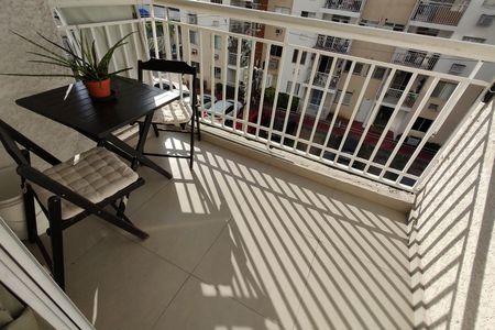 Apartamento à venda com 48m², 2 quartos e 1 vagaVaranda