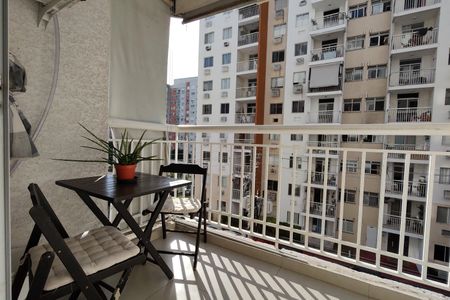 Apartamento à venda com 48m², 2 quartos e 1 vagaVaranda