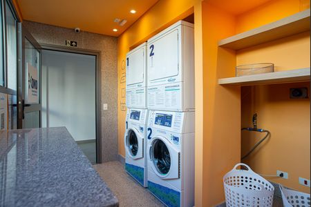 Apartamento para alugar com 25m², 1 quarto e 1 vaga Apartamento para alugar com 25m², 1 quarto e 1 vagaLavanderia