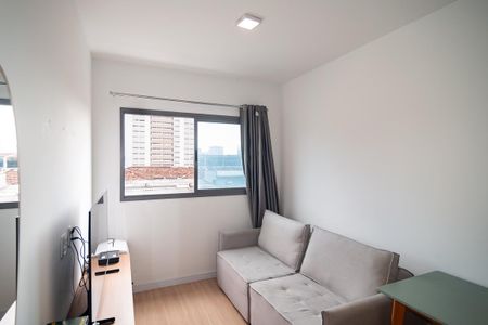 Sala / Cozinha de apartamento para alugar com 1 quarto, 25m² em Bela Vista, São Paulo