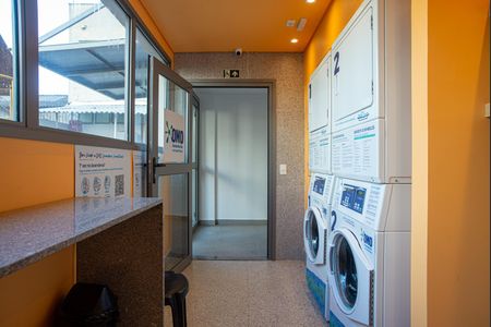 Apartamento para alugar com 25m², 1 quarto e 1 vaga Apartamento para alugar com 25m², 1 quarto e 1 vagaLavanderia