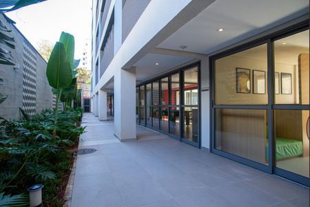 Apartamento para alugar com 25m², 1 quarto e 1 vaga Apartamento para alugar com 25m², 1 quarto e 1 vagaHall entrada