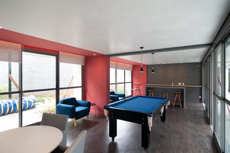 Apartamento para alugar com 25m², 1 quarto e 1 vaga Apartamento para alugar com 25m², 1 quarto e 1 vagaSalão de Jogos