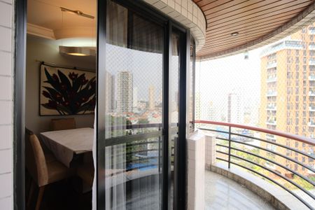 Varanda da Sala de apartamento para alugar com 4 quartos, 113m² em Chácara Santo Antônio (zona Leste), São Paulo