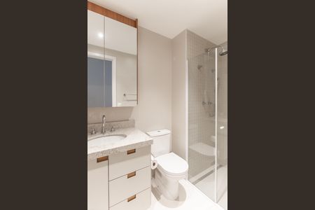 Apartamento à venda com 66m², 2 quartos e 1 vaga Apartamento à venda com 66m², 2 quartos e 1 vagaBanheiro
