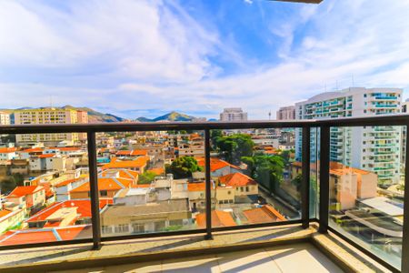 Varanda da Sala de apartamento para alugar com 1 quarto, 49m² em Cachambi, Rio de Janeiro