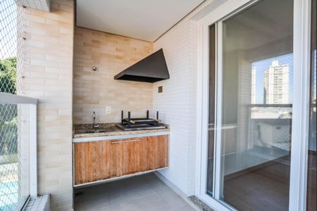 Varanda da Sala de apartamento para alugar com 2 quartos, 64m² em Vila Gilda, Santo André