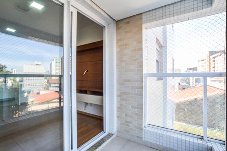 Varanda da Sala de apartamento para alugar com 2 quartos, 64m² em Vila Gilda, Santo André