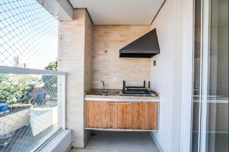 Varanda da Sala de apartamento para alugar com 2 quartos, 64m² em Vila Gilda, Santo André